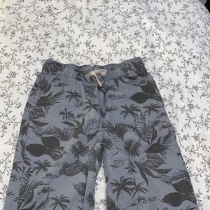 Tropical print boys shorts